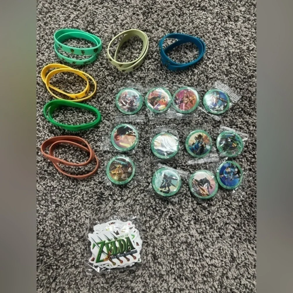 The Legend of Zelda party favor set